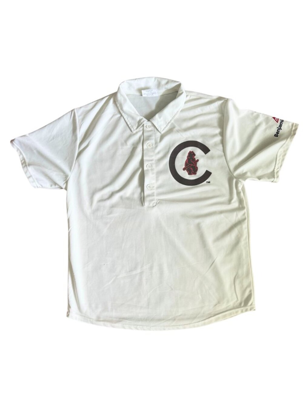 2017 SGA Chicago Cubs 1908 Throwback World Series Jersey Polo XL